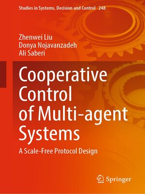 cover image of Cooperative Control of Multi-agent Systems